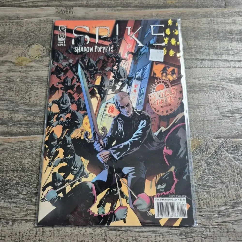 Spike Shadow Puppets #1 A Comic Book 2007 IDW Publishing Buffy Vampire Slayer